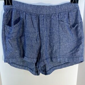 Old Navy Blue-Denim Shorts Women's Size 2X 2 Front Pockets, 2 Back Pockets